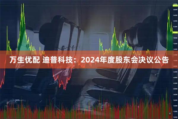 万生优配 迪普科技：2024年度股东会决议公告