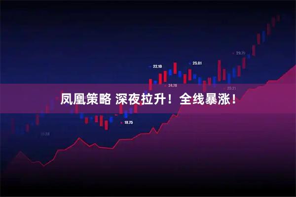 凤凰策略 深夜拉升！全线暴涨！